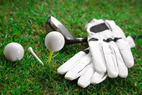 Sarung Tangan Golf Kulit Cabretta Tangan Kiri Pria/Wanita