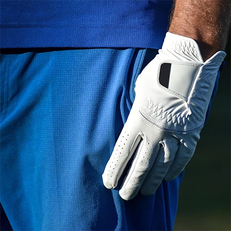 Sarung Tangan Golf Kulit OEM CabrettaLogo Khusus Untuk Pria