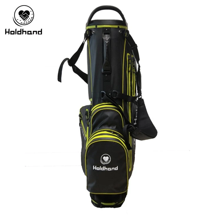 Professional Golf Stand Bag Lightweight Golf Carry Bag With Stand And Multiple Pockets factory