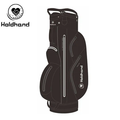 Sesuaikan Warna Logo Warna Desain Panas Tas Golf Cart Bahan Kulit Pu