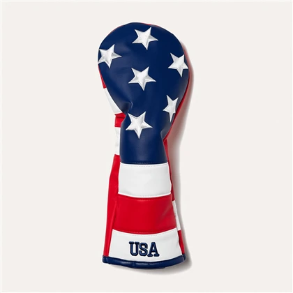HEADCOVER GOLF HEADCOVER GOLF KULISAN TINGGI Logo Kustom Golf Fairway Wood Headcover OEM Golf Club Head Cover
