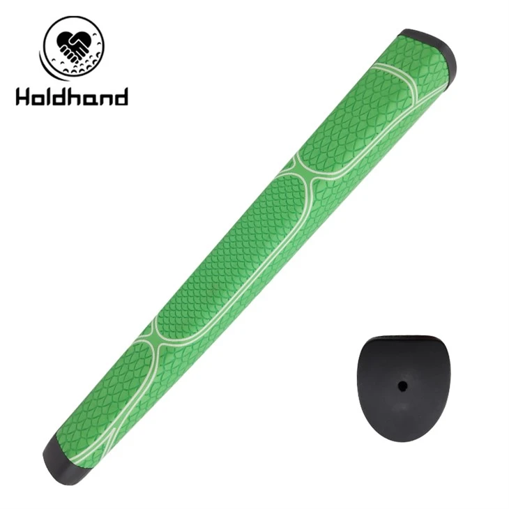 Grosir Ringan LOGO Kustom Nyaman Non-slip Pegangan Golf Putter Klub Golf Kulit Berkualitas Tinggi