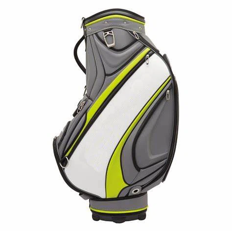 Tas Staf Golf Tas Golf Kustom 9.5*35 Inci 6 Way Top PU Kulit Tas Golf
