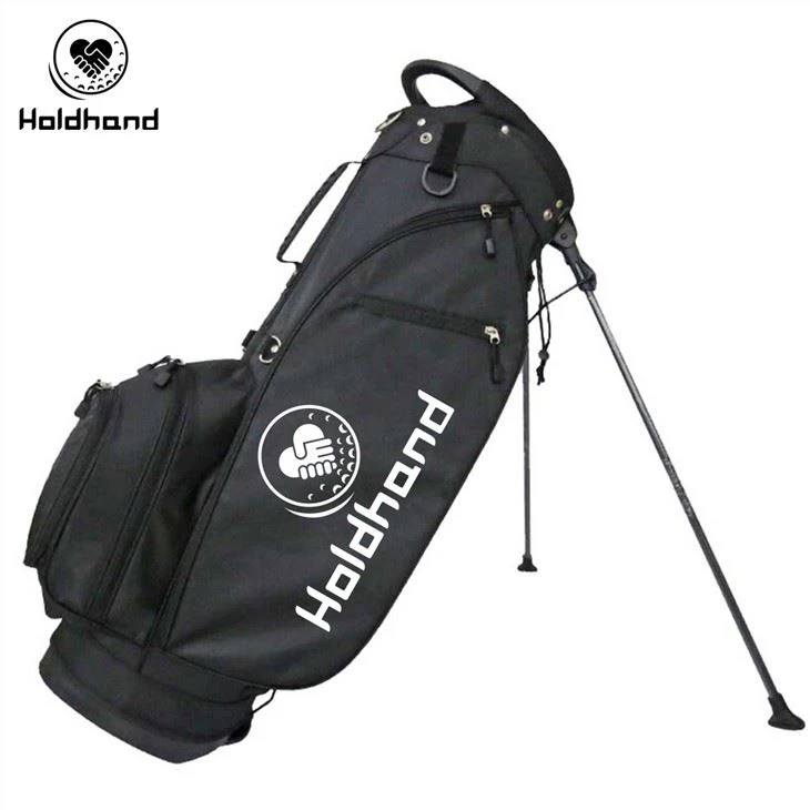 Bahan Polyester disesuaikan Golf Stand Bags Membawa Tas Golf Portabel Ringan
