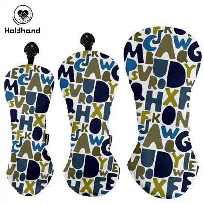 Harga Pabrik Fashion Design Driver Wood Hybird Headcovers OEM Custom Logo