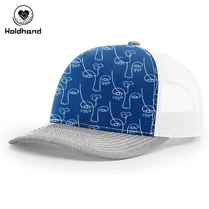 Topi Golf KUALITAS TINGGI Logo Bordir Kustom 5 Desain Gaya Seni PANEL