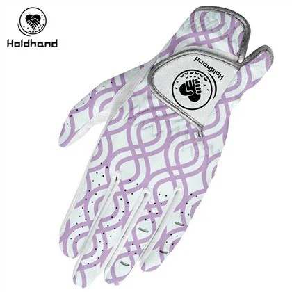 Sorot Desain Soft Touching Hot Sale OEM Hot Sale Sarung Tangan Golf PU Cabretta Berkualitas Tinggi Logo Kustom
