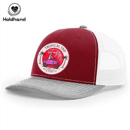 Hot Design Trucker Hat Mesh Baseball Cap Adjustable Snapback Cyclist Design