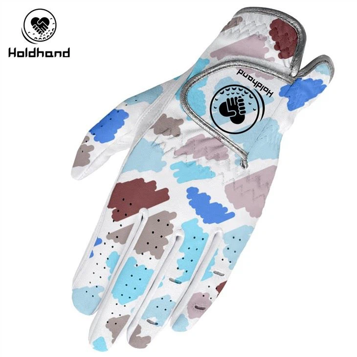 Wholesaler Ladies & Mans Golf Gloves Custom Color PU Synthetic Leather