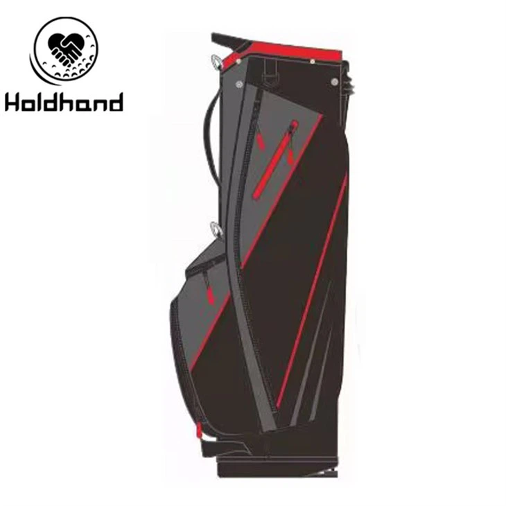 Desain Khusus Ringan Pabrik Harga Grosir Custom Brand Golf Stand Bag Tas Golf